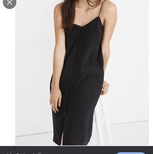 Madewell silk slip dress